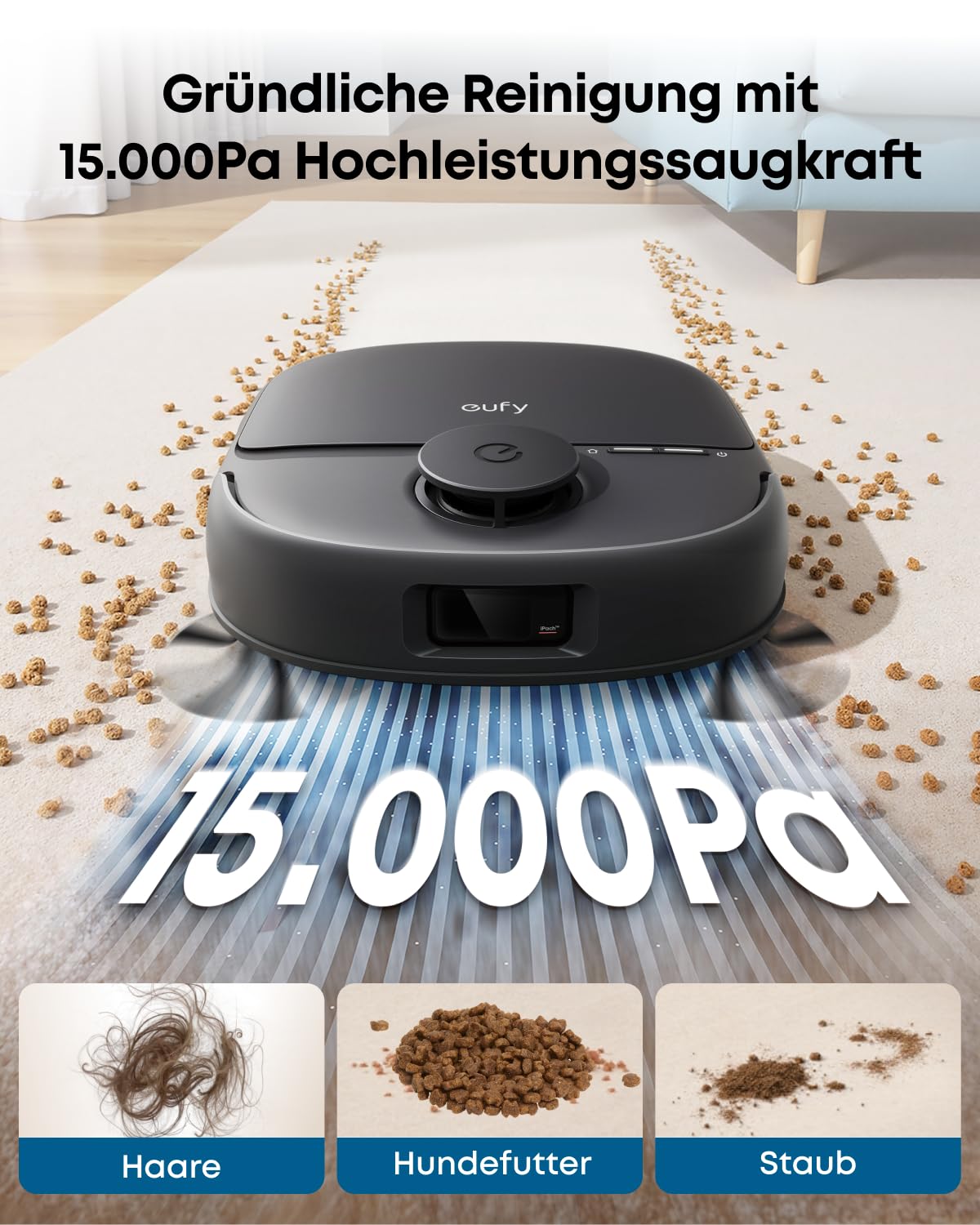 HydroJet C28 Set Saugroboter mit Wischfunktion für alle Böden mit Appsteuerung und Reinigungsmodi Neuheit 2026