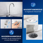 Platzsparender Mini Tischgeschirrspüler mit 5+1 Programmen und Energieklasse D für Zuhause