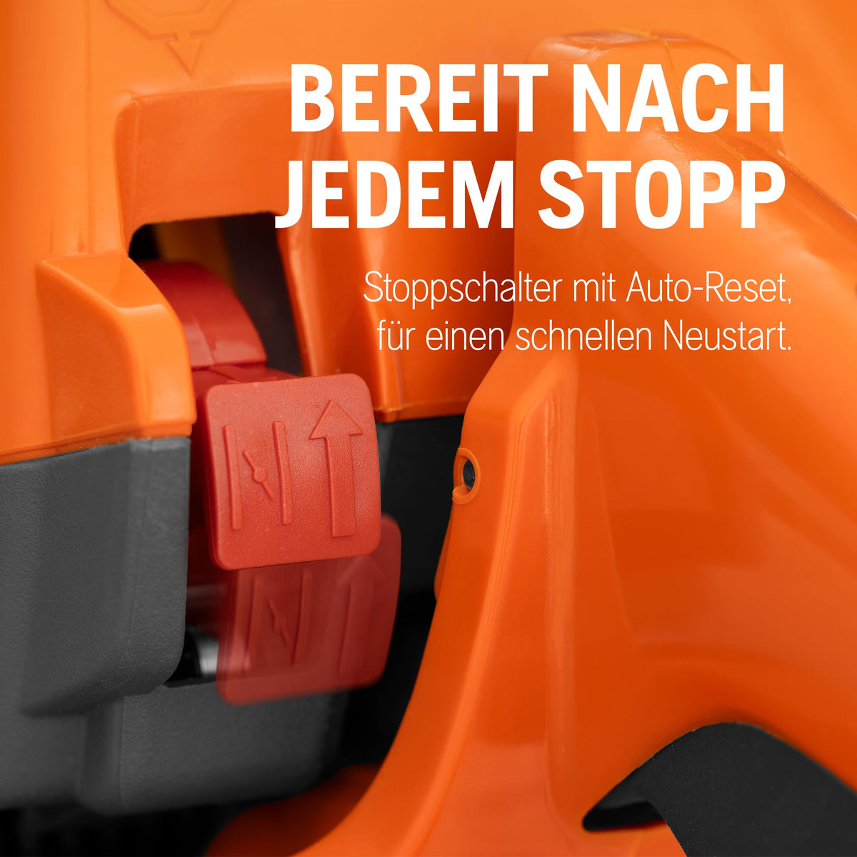 Leistungsstarke Benzinkettensäge 135 Mark II mit 38 cc X-Torq Motor und 14 Zoll Schwert für Brennholz