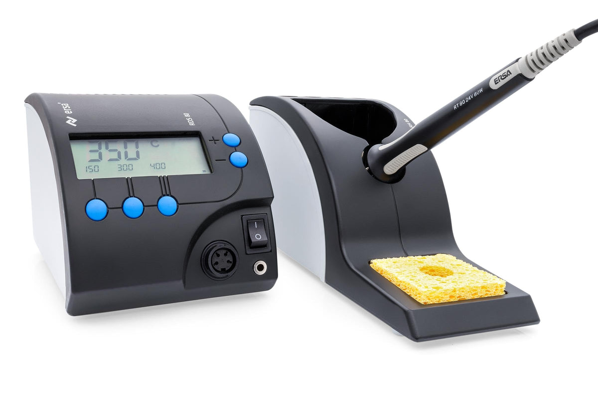 RDS80 Digital Lötstation, 80W, 150 bis 450 °C regelbar, mit 2,2mm Meißelspitze, Standby und Schlaffunktion
