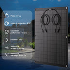 480W flexibles Solarpanel Kit 2x 240W monokristalline Solarmodule IP67 Off Grid Photovoltaik 12V für Wohnmobil