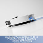 E40 Ultra Saugroboter mit Wischfunktion und selbstreinigender Station sowie ausfahrbarem Mopp