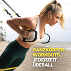 All in one Fahrwerkstraining Bodyweight Resistance System Ganzkörpertraining für Zuhause und Reisen