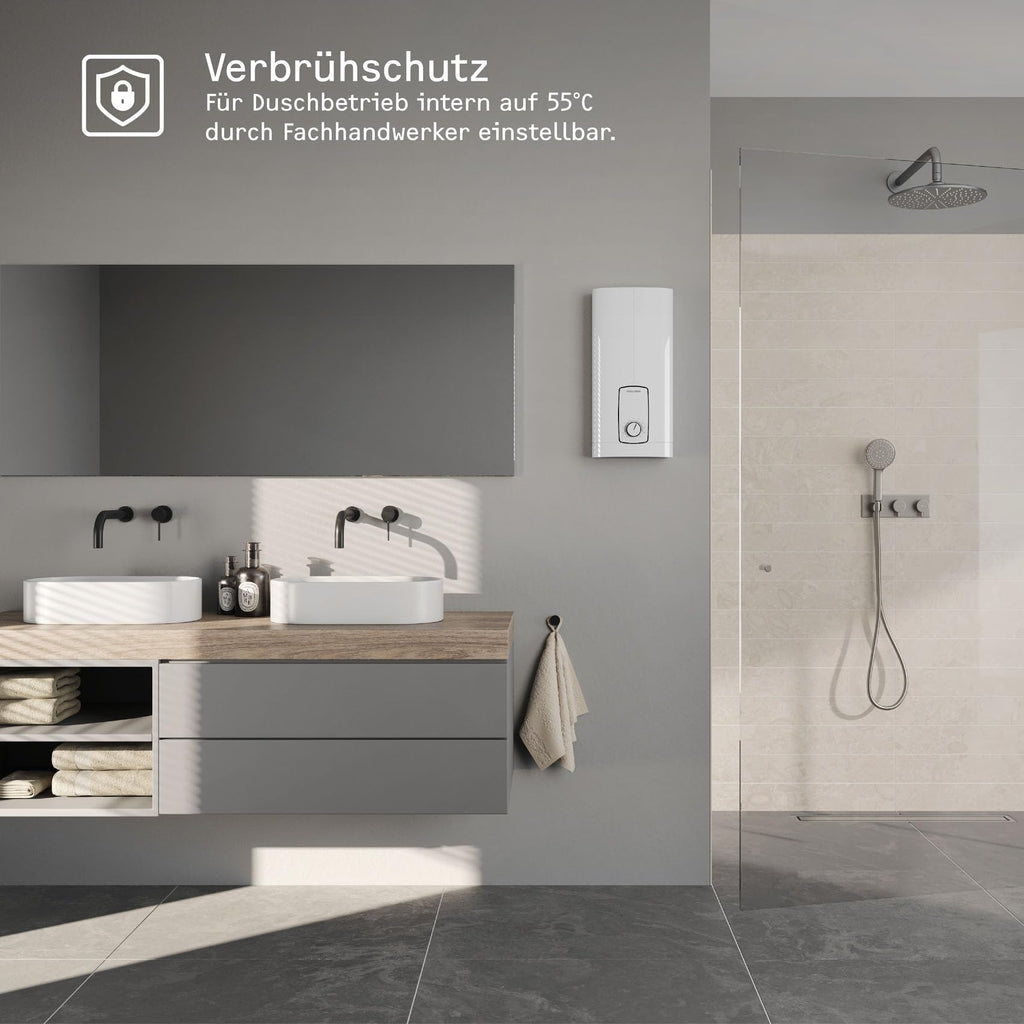 Elektronischer Durchlauferhitzer DHB 18/21/24 ST Trend, 3i Technologie, 204202 Energieklasse A