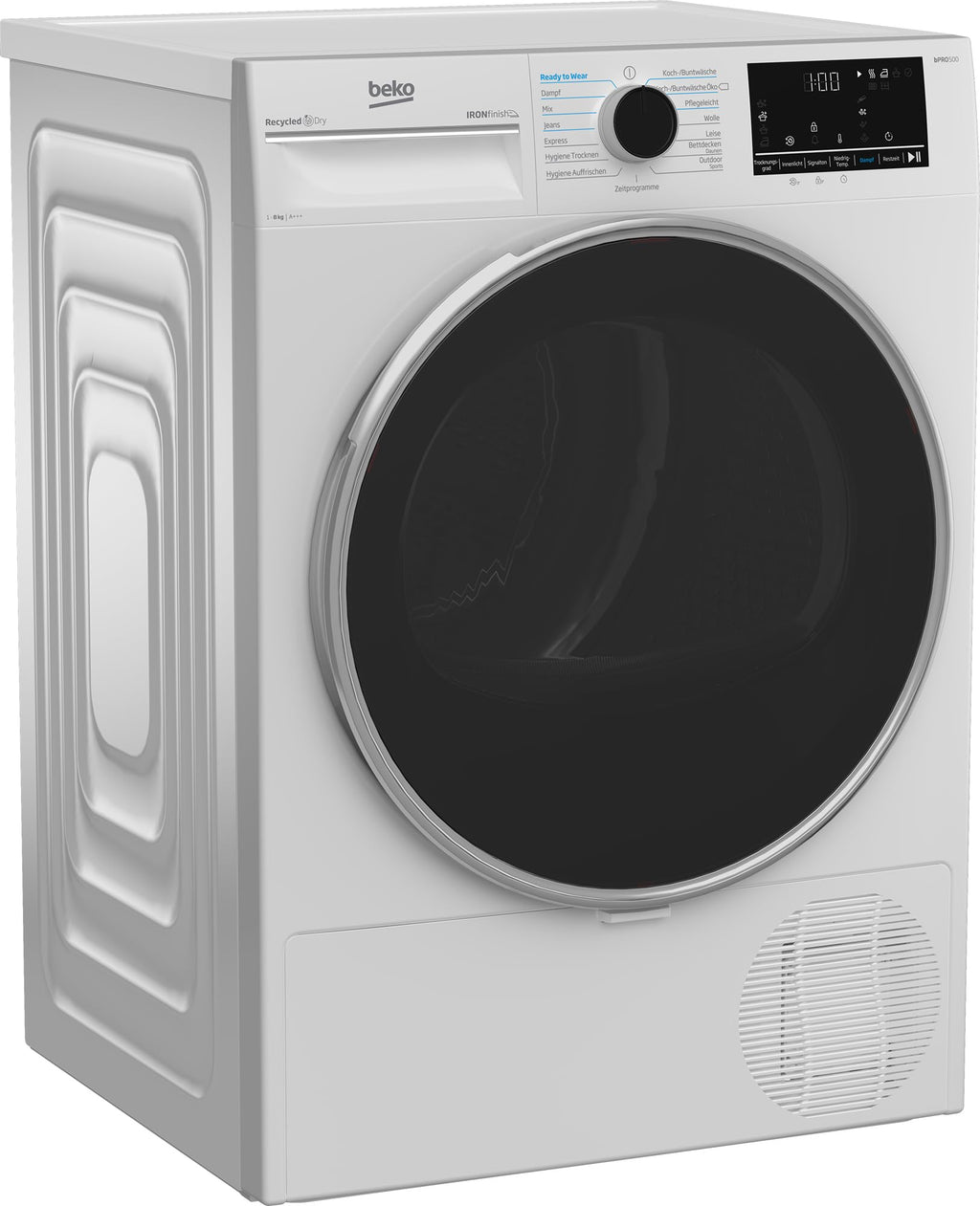 Wärmepumpentrockner B5T4824IF, 8 kg, 15 Programme, Dampf, Sensortrocknung, Allergikergeeignet, Energieklasse C