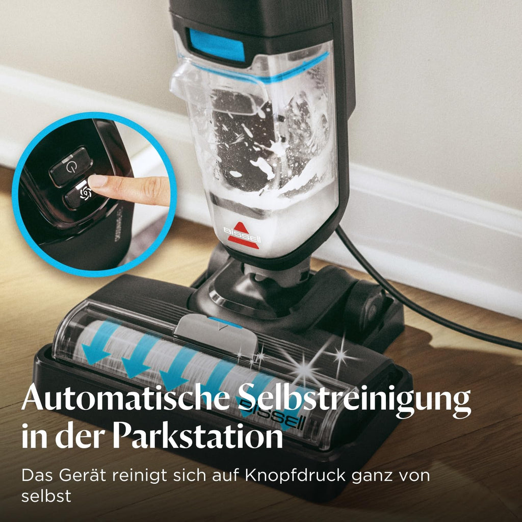 CrossWave HF2 Nasssauger und Trockensauger mit Kabel zum Reinigen von Hartböden und Teppichen 3845N