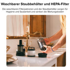 Akku Staubsauger H60 Ultra kabellos mit 210 AW Saugleistung und bis zu 90 Minuten Laufzeit