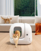 Pura Max 2 selbstreinigende Katzentoilette 76L App Steuerung Geruchsbeseitigung xSecure für mehrere Katzen N50