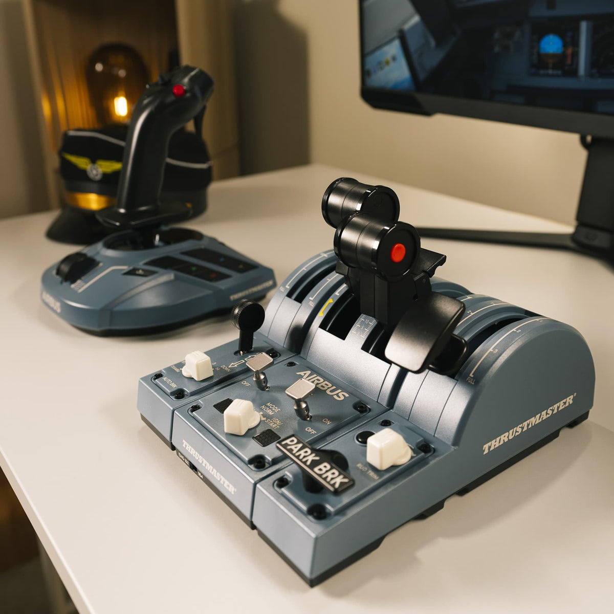 TCA Captain Pack X Airbus Edition with Sidestick and Throttle Quadrant for Flight Simulator on Xbox and PC