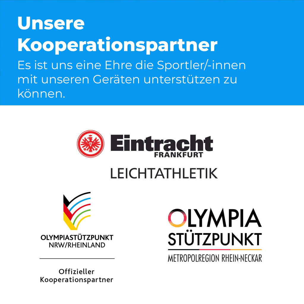 Massagepistole OrthoGun 3.0 mit App, 7 Aufsätzen und Koffer, 160W Motor, 5 Intensitäten, 360 Minuten Laufzeit