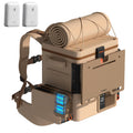 Autokühlschrank 12V Frozen Pack 20L/21QT mit Gefrierfach und 2 U20 Batterien, -4~68°F, tragbar für Camping