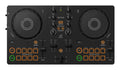 DDJ-FLX2 Einsteiger-DJ-Controller, USB-betrieben, 2-Kanal, tragbar, Streaming-kompatibel, Profi-Layout