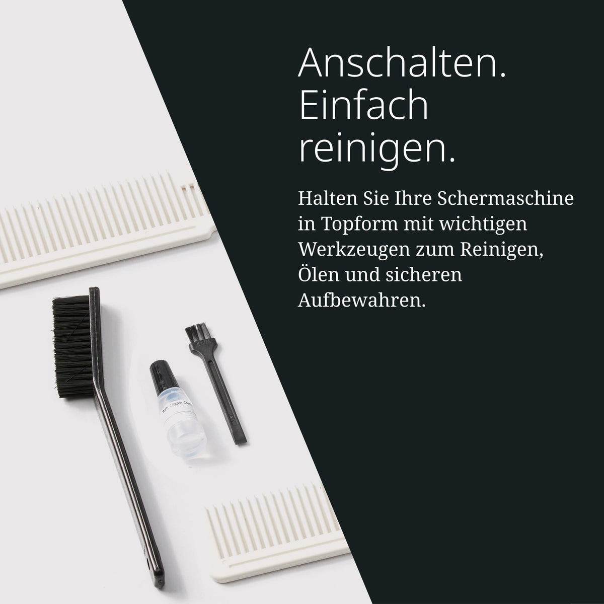 Kabellose Barber Combo mit Magic Clip und Detailer Li professioneller Haarschneider Trimmer wiederaufladbar Set