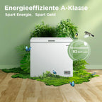 200L freistehende Gefriertruhe Energieklasse A