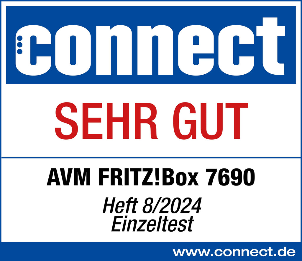 DSL-Router 7690 mit Wi-Fi 7 bis zu 7,1 GBit/s Übertragungsrate, kompatibel mit VDSL/ADSL und WLAN-Mesh