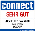 DSL-Router 7690 mit Wi-Fi 7 bis zu 7,1 GBit/s Übertragungsrate, kompatibel mit VDSL/ADSL und WLAN-Mesh