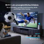5G Router mit SIM Karte WiFi 7 BE3600 Dual Band bis 3600 Mbit pro Sekunde für zu Hause und unterwegs