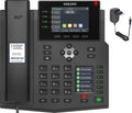 IP Telefon VoIP SIP GX5+ mit 2x Farbdisplay und Freisprechfunktion für FritzBox und Telekom