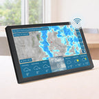 WLAN Wetterstation home 4 mit WetterRadar HD Farbdisplay RegenRadar Unwetterwarnungen 14 Tage Wettervorhersage