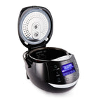 Sakura Reiskocher Keramikschale Fuzzy Logic 1,5 L 6 Reiskochfunktionen 6 Multikocherfunktionen LED Display EU