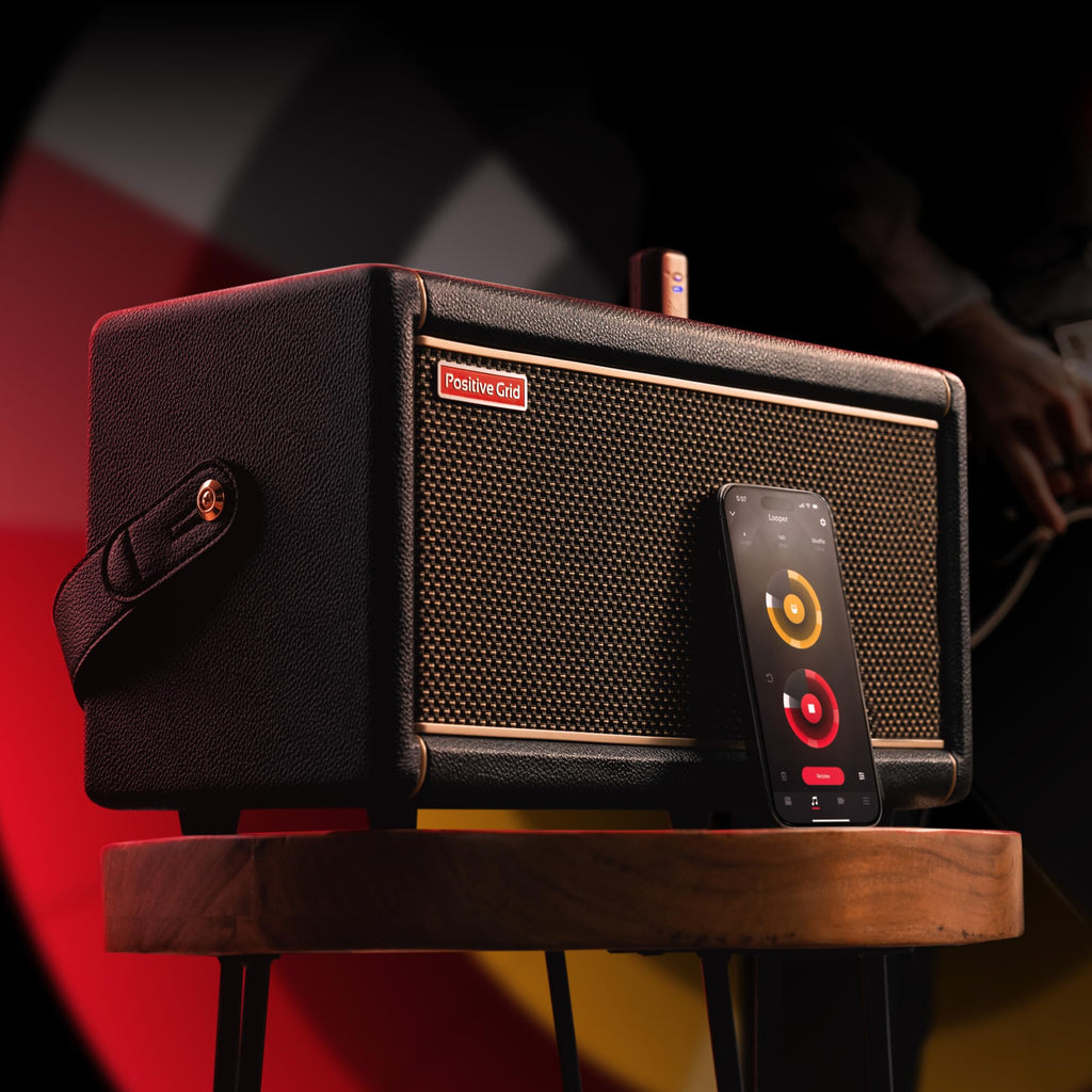 Spark 2 50W smarter tragbarer Gitarrenübungsamp mit Bluetooth Box und Appsteuerung für elektrische Gitarre