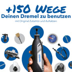 8250 Bürstenloses 12V Akku Multifunktionswerkzeug mit 72 Zubehörteilen im Set für Heimwerker