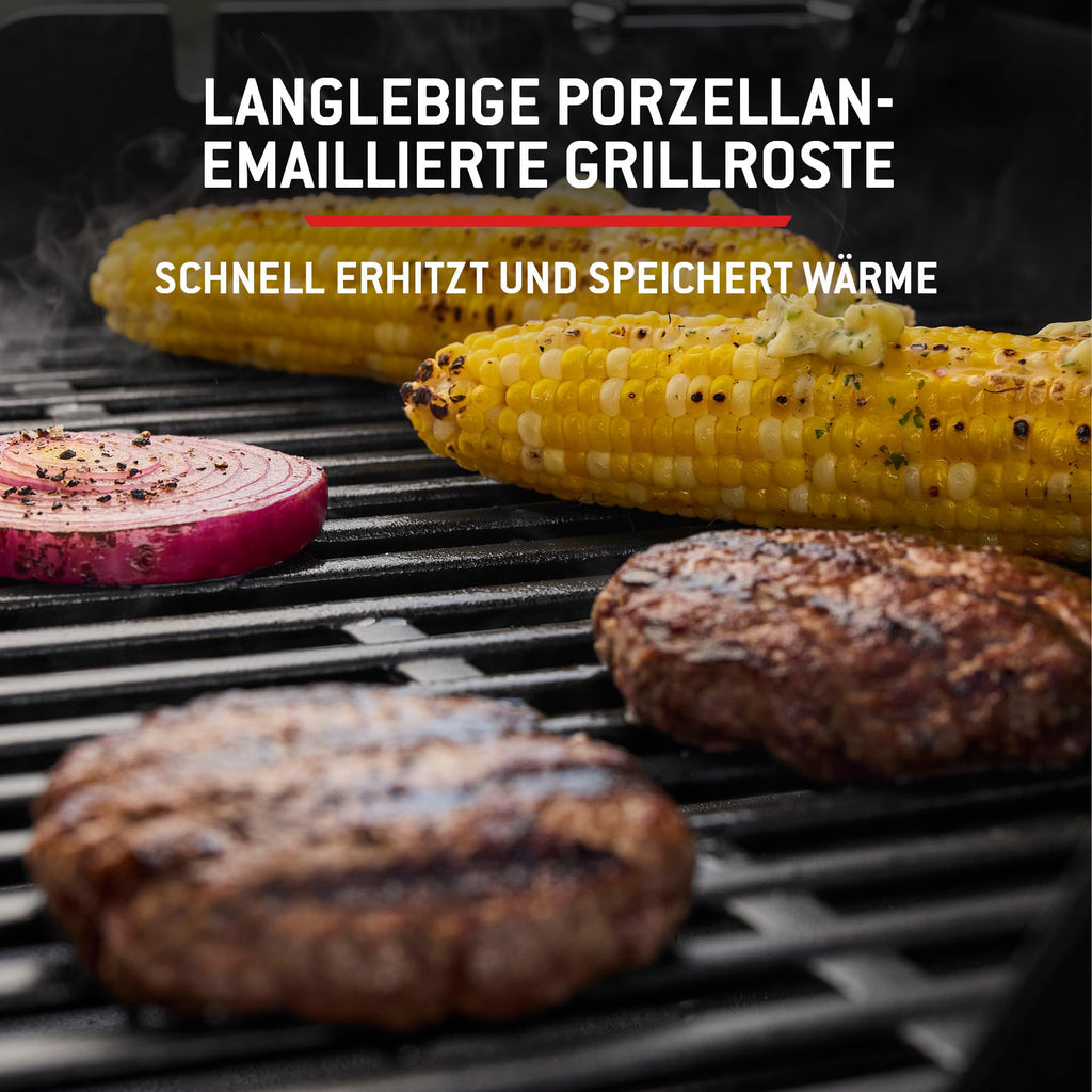 Gasgrill Spirit E410 für Garten, Terrasse und Balkon, mit 4 Brennern, großer Grillfläche und Deckelthermometer