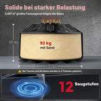 Freistehender Boxsack 100kg 180cm mit Boxhandschuhen und Saugnapf Punching Bag für Zuhause Erwachsene Familie