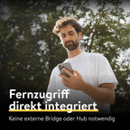 Smart Lock Pro mit Bluetooth, WLAN und Matter, Fernbedienung per App, einfache Nachrüstung ohne Zylindertausch