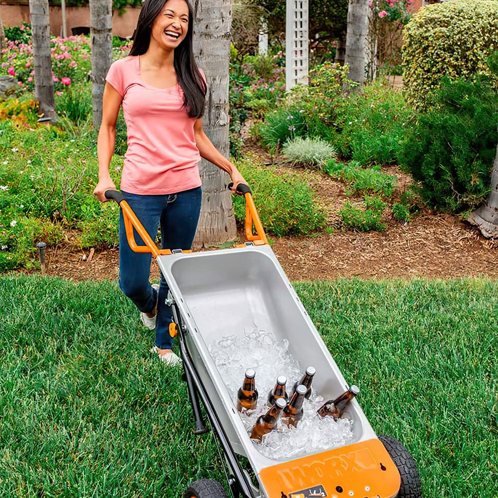 Aerocart WG050 Multifunktionsschubkarre vielseitig einsetzbar für Transport und Gartenarbeit