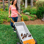 Aerocart WG050 Multifunktionsschubkarre vielseitig einsetzbar für Transport und Gartenarbeit