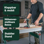 Multifunktionstisch MWB 100 als klappbare Werkbank und Montagetisch für Werkstatt Haushalt und Profis