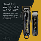 Kabellose Barber Combo mit Magic Clip und Detailer Li professioneller Haarschneider Trimmer wiederaufladbar Set
