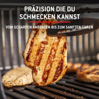 Gasgrill Spirit E410 für Garten, Terrasse und Balkon, mit 4 Brennern, großer Grillfläche und Deckelthermometer