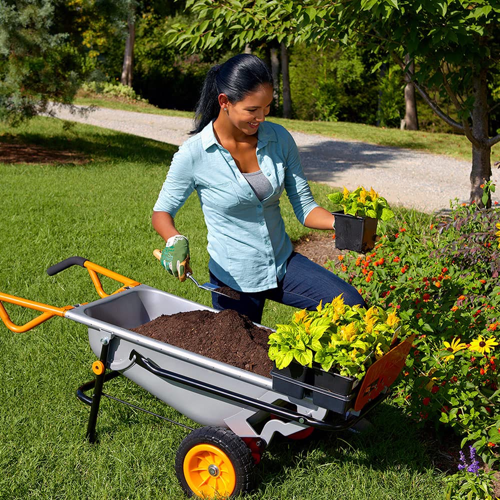 Aerocart WG050 Multifunktionsschubkarre vielseitig einsetzbar für Transport und Gartenarbeit