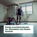 Allessauger ASA 30 M PC Kompakter Nass und Trockensauger mit 1200 W für Werkstatt Auto und Haushalt