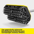 Terrassenreiniger PCL 6 für die Reinigung von Terrassen und Wegen mit einem Druck von maximal 10 bar