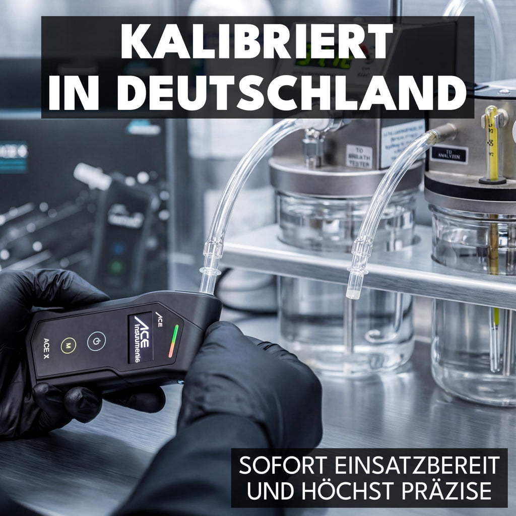 Alkoholtester - 99,1% Genauigkeit - elektrochemisch - Profi - Alkoholmessgerät