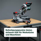 Multifunktionstisch MWB 100 als klappbare Werkbank und Montagetisch für Werkstatt Haushalt und Profis