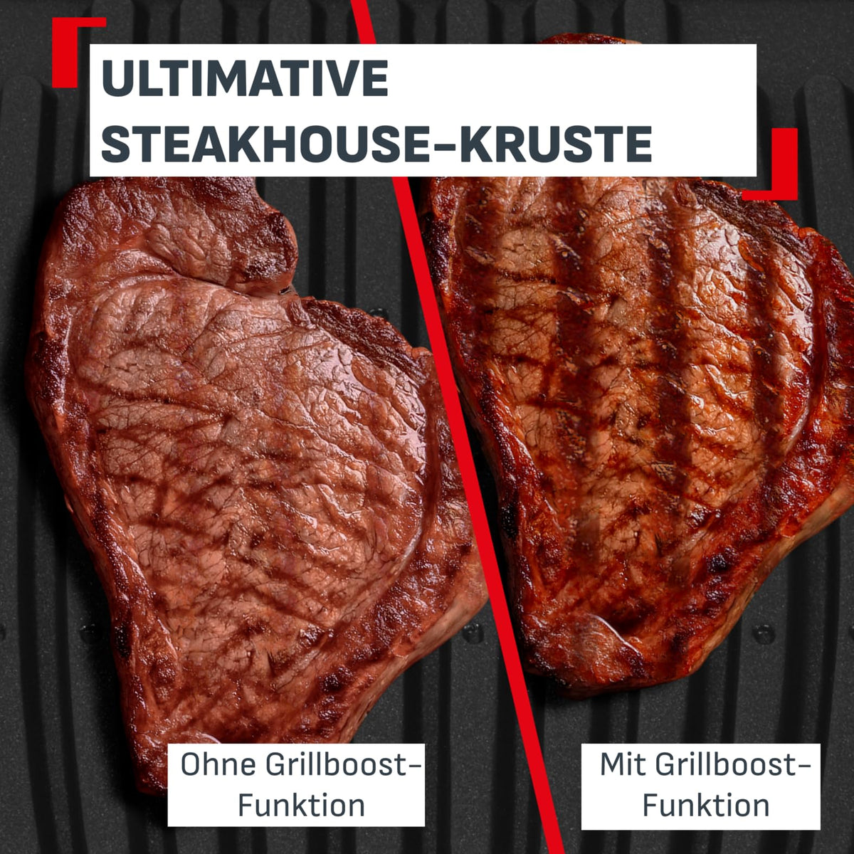 OptiGrill Elite XL Kontaktgrill mit automatischer Garzeitanpassung für perfekte Grillergebnisse