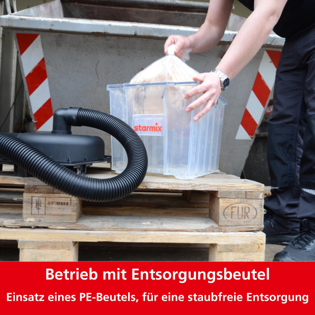Zyklon Vorabscheider Dustfixx für Staubsauger mit einem hohen Abscheidegrad von bis zu 99 %