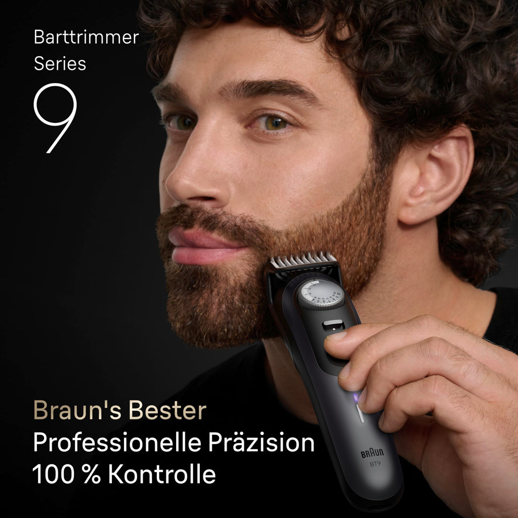 Bartschneider für Männer Series 9 mit 52 Längeneinstellungen für präzises Trimmen des Bartes