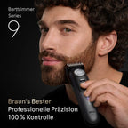 Bartschneider für Männer Series 9 mit 52 Längeneinstellungen für präzises Trimmen des Bartes