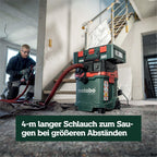 Allessauger ASA 30 M PC Kompakter Nass und Trockensauger mit 1200 W für Werkstatt Auto und Haushalt