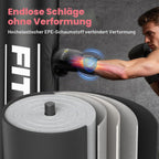 Freistehender Boxsack 100kg 180cm mit Boxhandschuhen und Saugnapf Punching Bag für Zuhause Erwachsene Familie