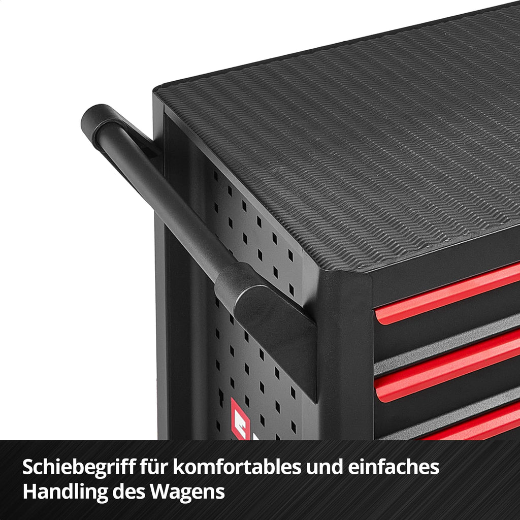 Werkstattwagen unbestückt ohne Werkzeug stabiler rollbarer Werkstattwagen für Werkstatt und Garage