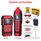 NF8301 Kabelsuchgerät und Leitungssucher mit Digitalmultimeter 8 Stufen für Wand Sicherung Bewässerungskabel