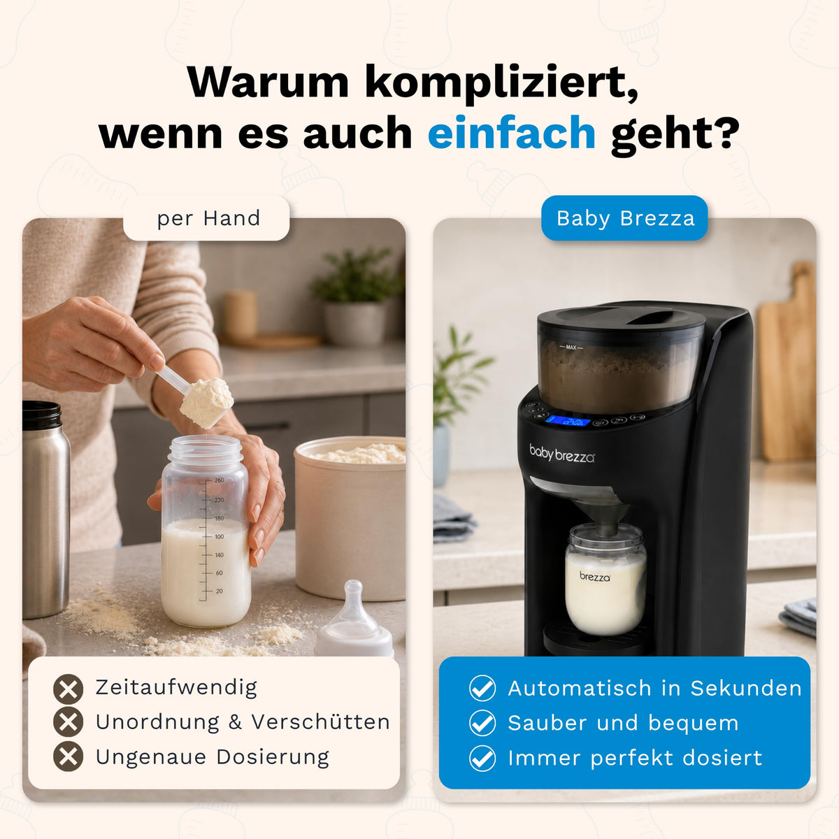 Formula Pro Advanced automatischer Flaschenzubereiter mit Temperaturkontrolle und schneller Zubereitung