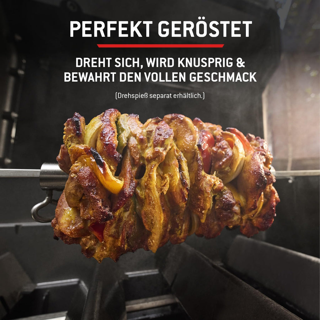 Gasgrill Spirit E410 für Garten, Terrasse und Balkon, mit 4 Brennern, großer Grillfläche und Deckelthermometer