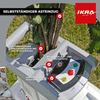Elektro Gartenhäcksler Walzenhäcksler ILH 3000A mit Aststärke bis 44 mm für Äste und Strauchschnitt